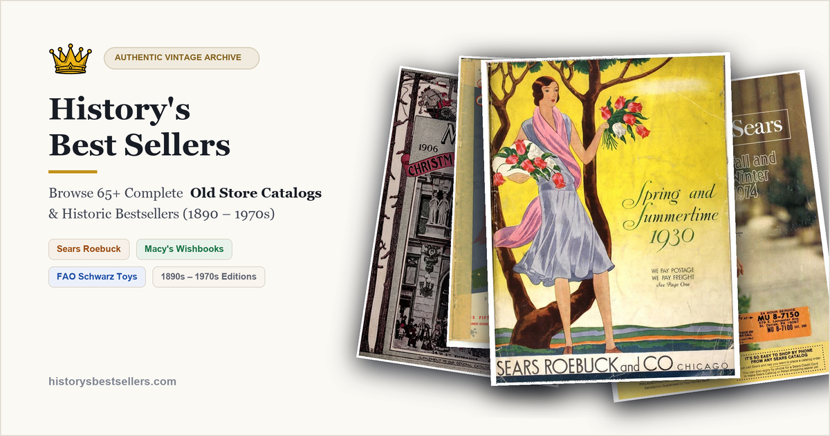 Shop Old Sears Catalogs and More Vintage Catalogs